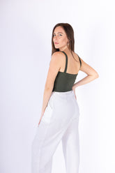 Zoie’s Green Corset Top